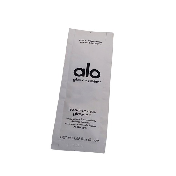 Alo Glow System Head To Toe Glow Oil Sample Size 5 ml / 0.16 fl. oz New - Picture 2 of 7